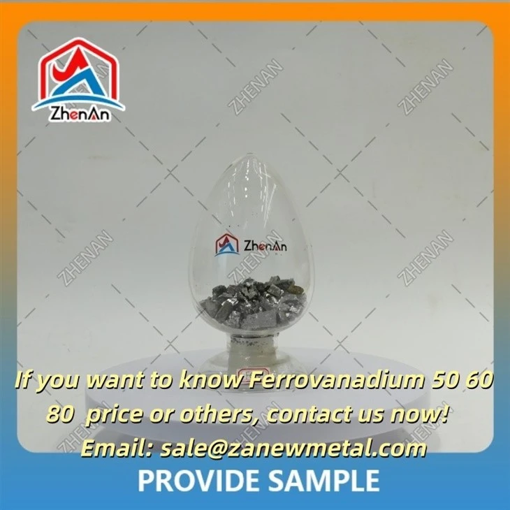 10-50 mm 50% Min Ferro Vanadium suppliers