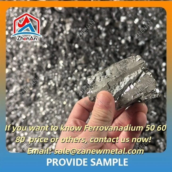 60% Ferro Vanadium 50-100 mm Lumps best