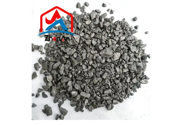 Ferrosilicon granules with small uniform particle size Ferrosilicon granules with small uniform particle size