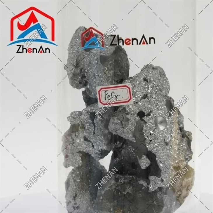Ferrochrome pur llwyd arian