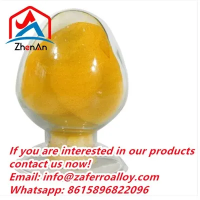 Defnyddiodd meteleg bowdr vanadium ocsid 98%